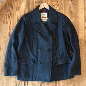 Abercrombie & Fitch Classic Pea Coat